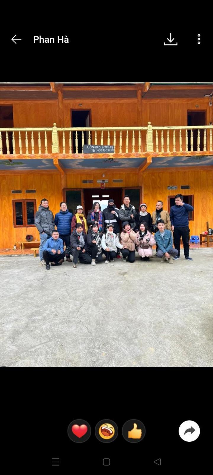 Cong Troi Homestay Ха Жианг Стая снимка
