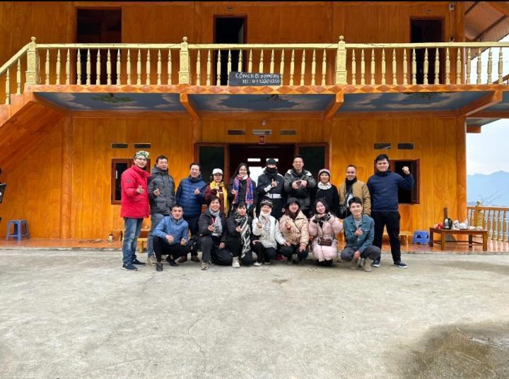 Cong Troi Homestay Ха Жианг Екстериор снимка