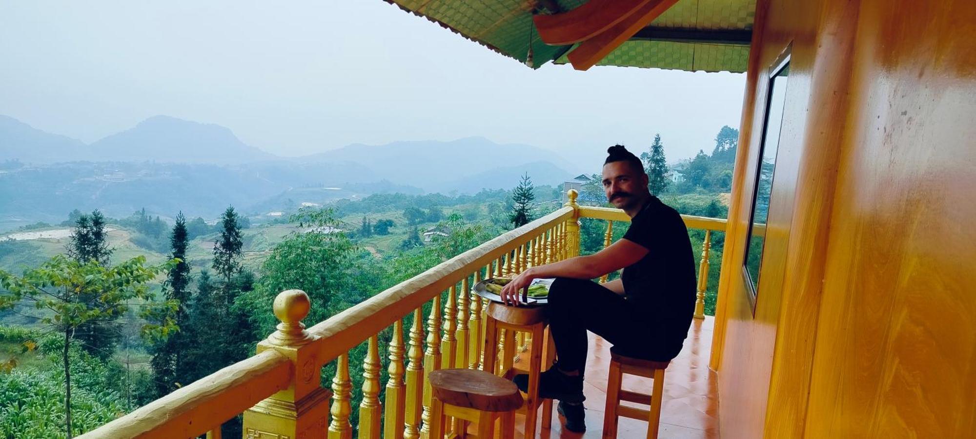 Cong Troi Homestay Ха Жианг Екстериор снимка