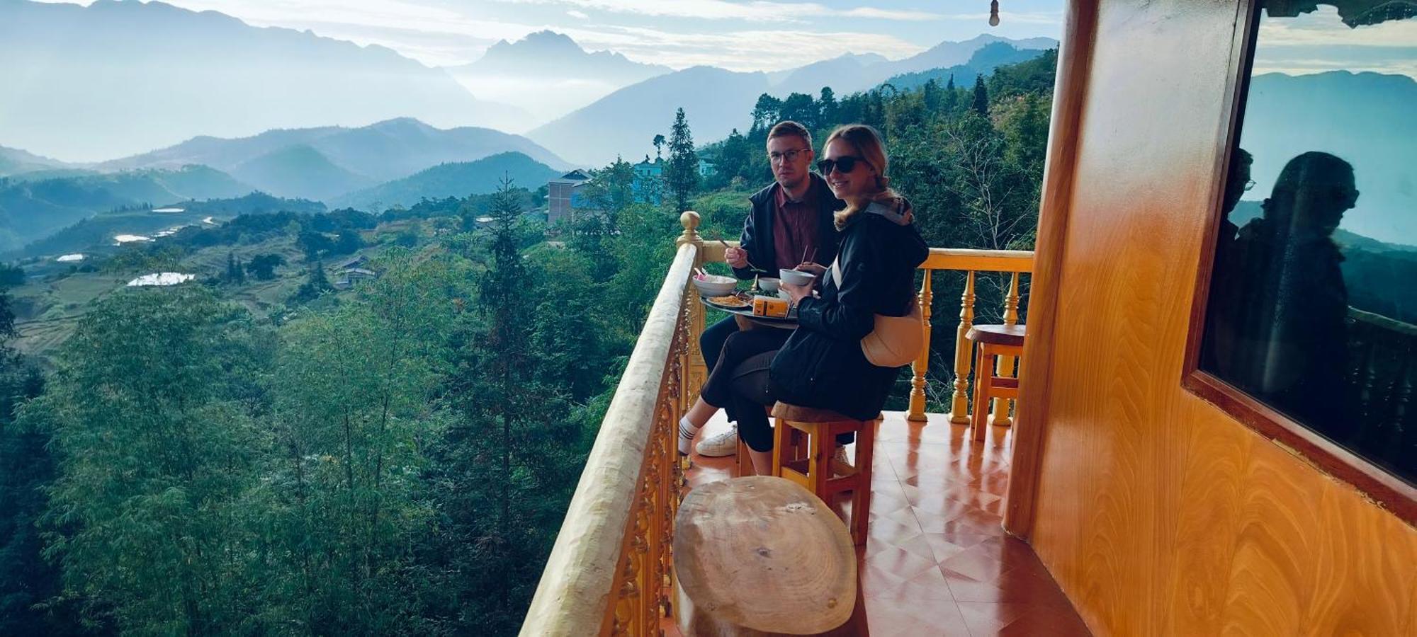 Cong Troi Homestay Ха Жианг Екстериор снимка